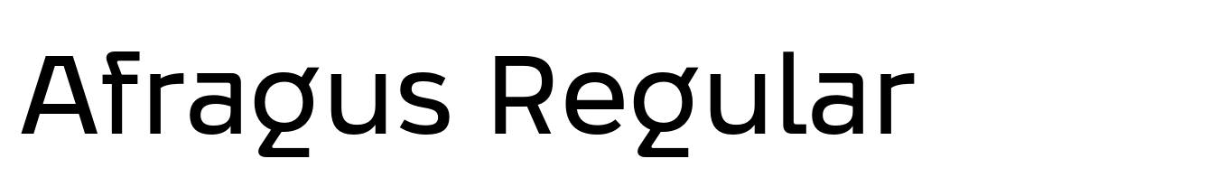 Afragus Regular